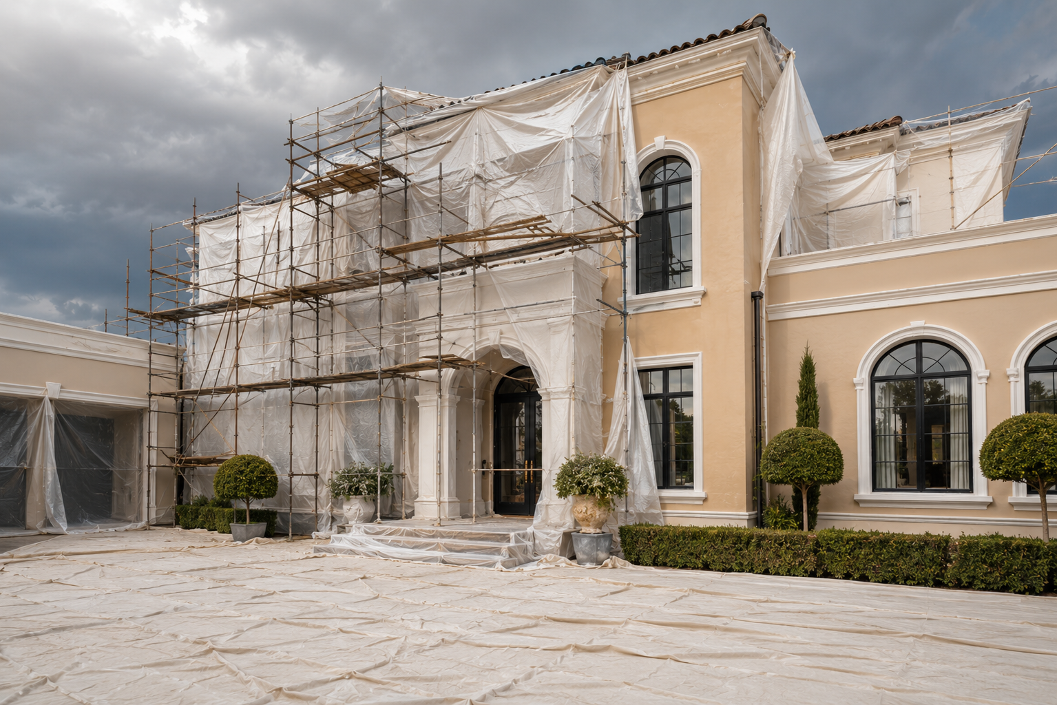 Exterior painting Abu Dhabi